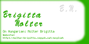 brigitta molter business card